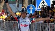 L’arrivo del Giro l’anno scorso a Marina