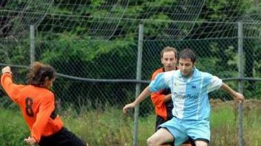 Una gara del calcio dilettanti