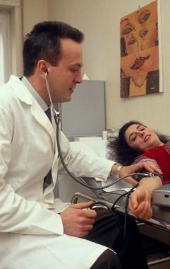 Un operatore della sanit&agrave; 