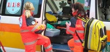 Pacini &egrave; stato soccorso da unambulanza nel bar  