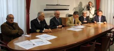 La conferenza stampa di ieri in Provincia    