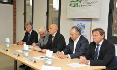 Gli intervenuti ieri al Polo all inaugurazione della sede di Confindustria 