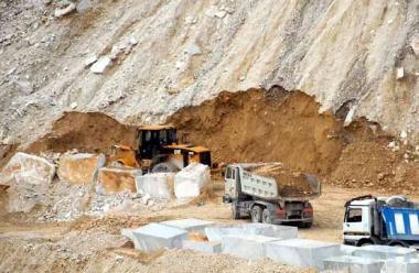 Terre derivanti dai lavori alle cave 