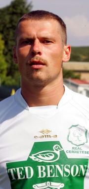 Stefano Quaglierini bomber della Real Cerretese 