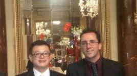 Il sindaco con l’ambasciatore Yi