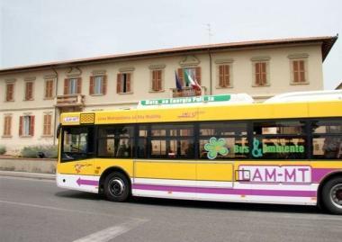 Un autobus a Montemurlo 