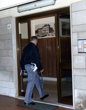 Lintervento della polizia 