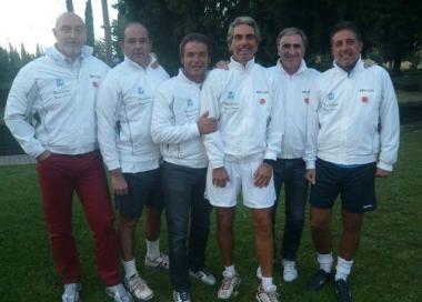 La formazione dei non agonisti del Tennis club Prato 