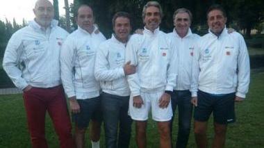 La formazione dei non agonisti del Tennis club Prato