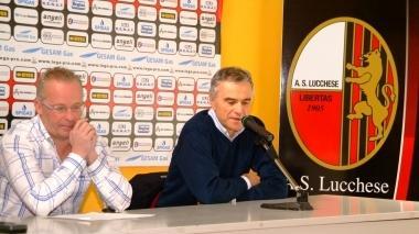 Il ds Paolo Giovannini presenta il nuovo allenatore Paolo Indiani (Vip)
