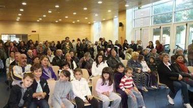 Il pubblico presente all’inaugurazione della nuova sede della circoscrizione 1