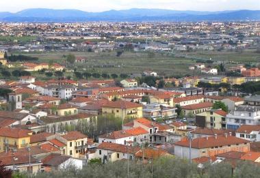 Davide Innocenti Sopra, veduta di Montale 