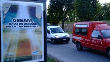 Bufera sulla campagna Gesam