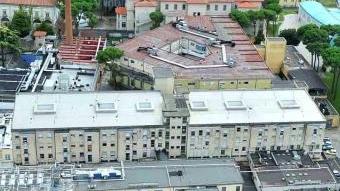 Veduta aerea dell’ospedale del Ceppo
