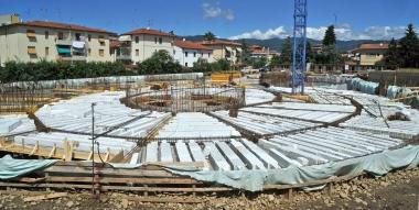 Il cantiere del nuovo centro dellAias   