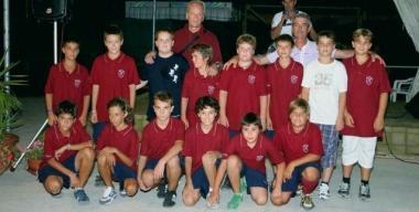 La formazione degli Esordienti Fair Play 1998 del Vada        