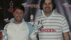 <b>CAMPEON</b>. Piero Capponi col portoghese Sergio Ramos Sopra il gruppo del Real Maremma