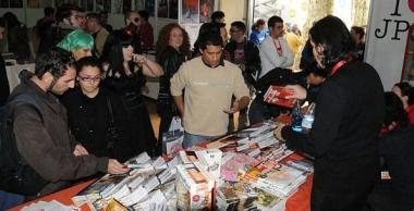 Tra gli stand della rassegna 