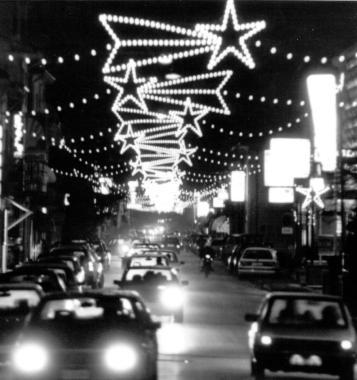 Luminarie natalizie a Quarrata    