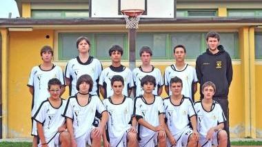La formazione del Bottegone basket che partecipa al campionato Under 17 open