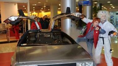 <b>L’AUTO</b> Al Cineplex la macchina di “Ritorno al futuro”