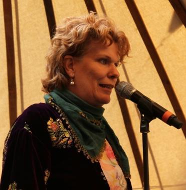 <b>LA REGISTA.</b> Annet Henneman del Teatro di Nascosto 