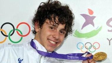 <b>ANCORA ORO. </b>Edoardo Luperi, 17 anni