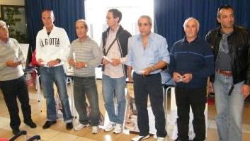 Due momenti della premiazione