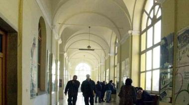 L’interno del Tribunale di Pontremoli e sotto il sindaco Gussoni