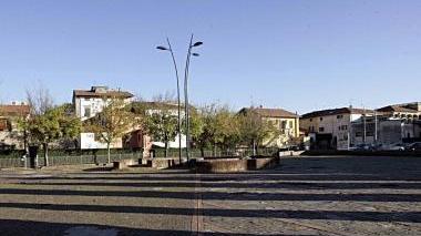 Piazza Berlinguer come appare oggi