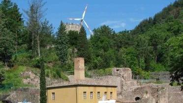 Un’immagine della miniera di Montecatini