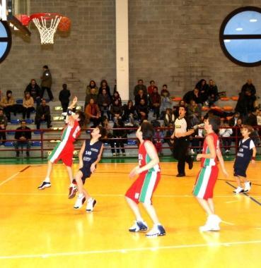 Unazione di basket giovanile 
