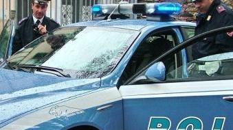 Una pattuglia della polizia