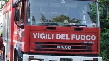 Un mezzo dei vigili del fuoco