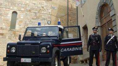 Una pattuglia dei carabinieri