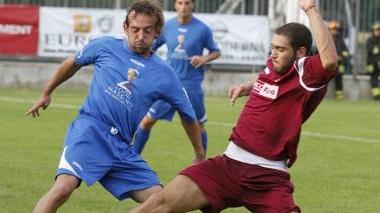 Fogaroli impegnato in un contrasto