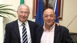 <b>FONDAZIONE VERSILIANA.</b> Il presidente Manrico Nicolai con il sindaco Domenico Lombardi: c’è da superare la paralisi dell’Ente dovuta alla necessità di adeguare lo statuto