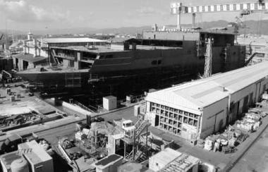 I Nuovi Cantieri Apuania e una protesta dei lavoratori Nca