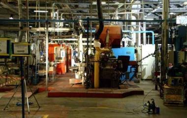 Lo stabilimento della Eaton 