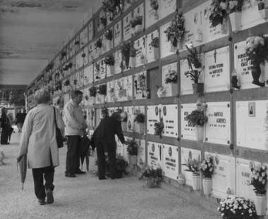 Il cimitero comunale di Cecina 