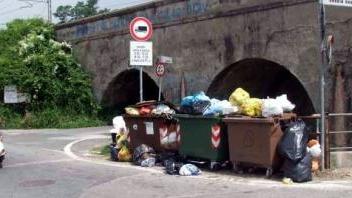 Problema rifiuti in primo piano