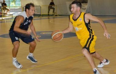 Marco Corsini in palleggio 