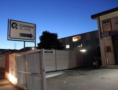 La sede della ditta Contesini in via Firenze     