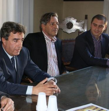 Da sinistra Carlo La Vigna, Riccardo Bini e Federico Lo Russo  