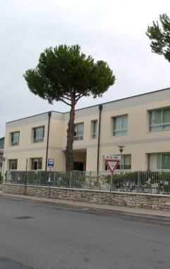 Uno scorcio del nuovo polo scolastico 