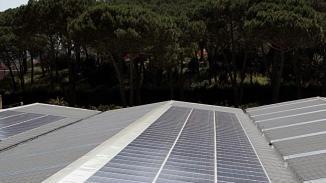 Una centrale fotovoltaica di grandi dimensioni