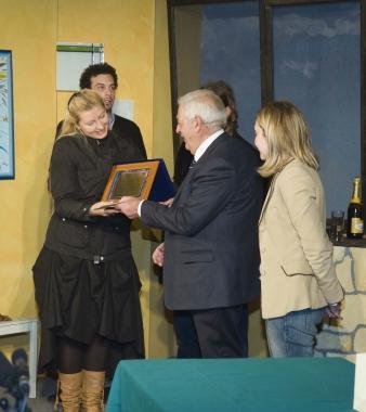 La premiazione della compagnia che ha vinto la passata edizione della rassegna 