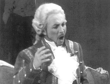 Il baritono Sergio Bologna        