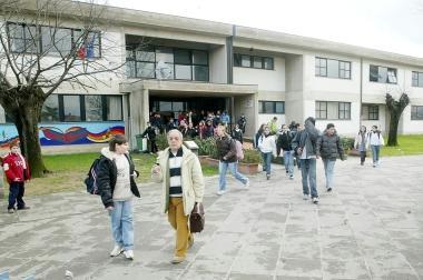 Lattuale sede della scuola media Iozzelli 