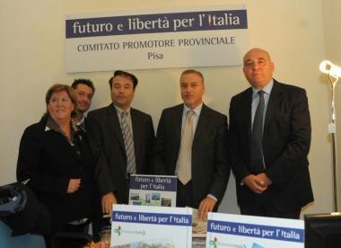 Un momento della inaugurazione  